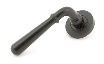 Aged Bronze Newbury Lever on Rose Set (Sprung)