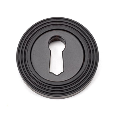 Aged Bronze Round Escutcheon