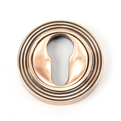 Polished Bronze Round Euro Escutcheon
