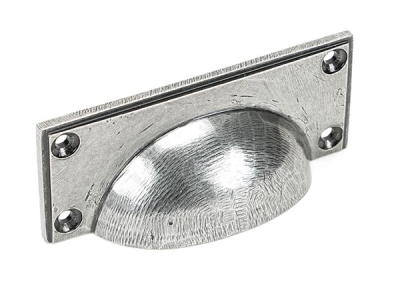 Pewter Patina Art Deco Drawer Pull