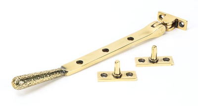 Aged Brass Hammered Newbury Stay