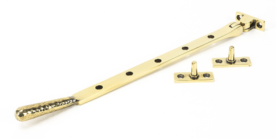 Aged Brass Hammered Newbury Stay