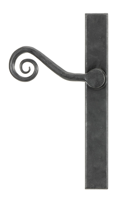 External Beeswax Monkeytail Slimline Lever Espag. Latch Set