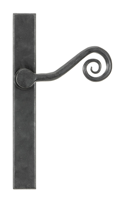 External Beeswax Monkeytail Slimline Lever Espag. Latch Set