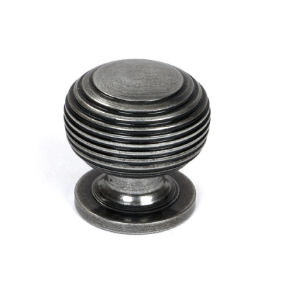 Pewter Patina Beehive Cabinet Knob
