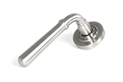 Satin Marine SS (316) Newbury Lever on Rose Set (Sprung)
