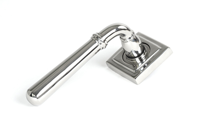Polished Marine SS (316) Newbury Lever on Rose Set (Sprung)