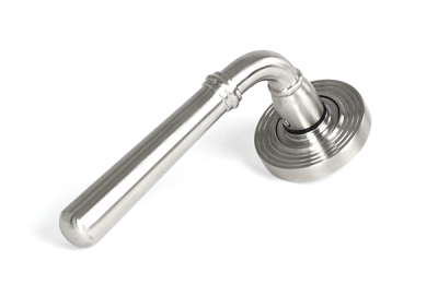 Satin Marine SS (316) Newbury Lever on Rose Set (Unsprung)