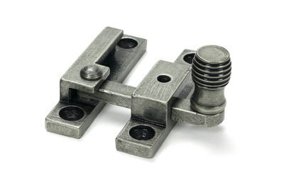 Pewter Patina Beehive Quadrant Fastener - Narrow
