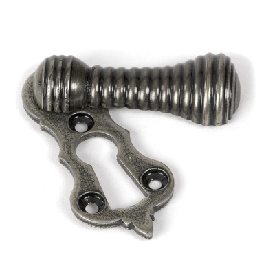 Pewter Patina Beehive Escutcheon