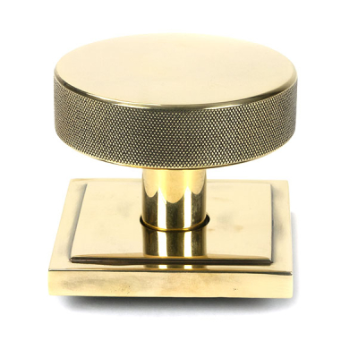 Aged Brass Brompton Centre Door Knob