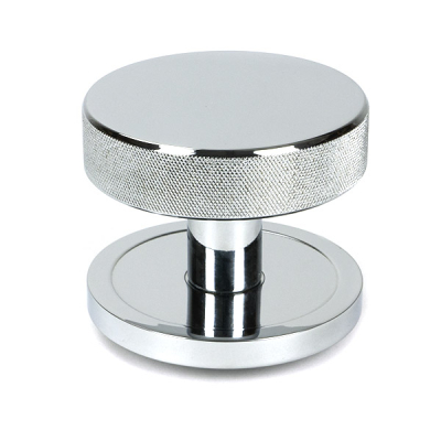 Polished Chrome Brompton Centre Door Knob