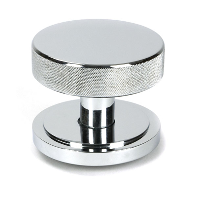 Polished Chrome Brompton Centre Door Knob