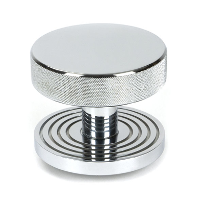 Polished Chrome Brompton Centre Door Knob