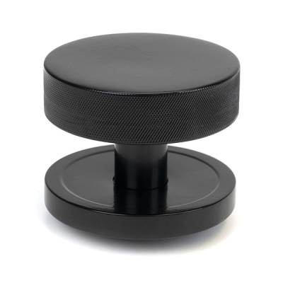 Black Brompton Centre Door Knob