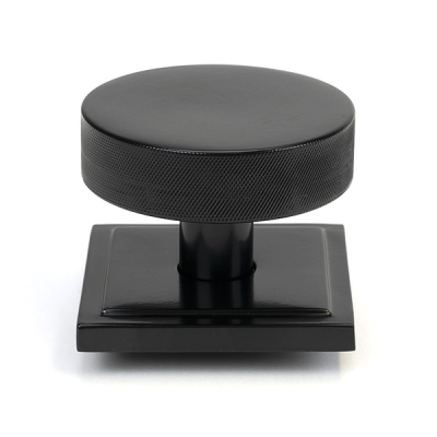 Black Brompton Centre Door Knob