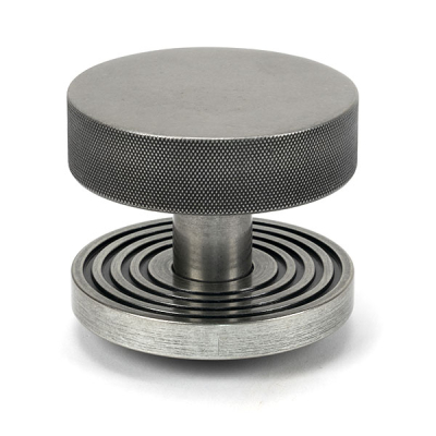 Pewter Patina Brompton Centre Door Knob