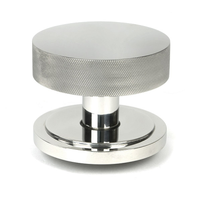 Polished Marine SS (316) Brompton Centre Door Knob