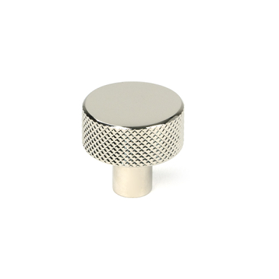 Polished Nickel 25mm Brompton Cabinet Knob