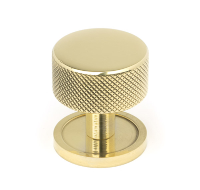 Polished Brass 32mm Brompton Cabinet Knob