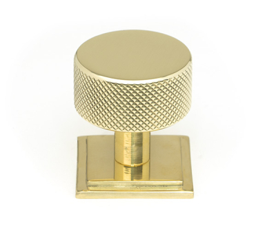 Polished Brass 32mm Brompton Cabinet Knob