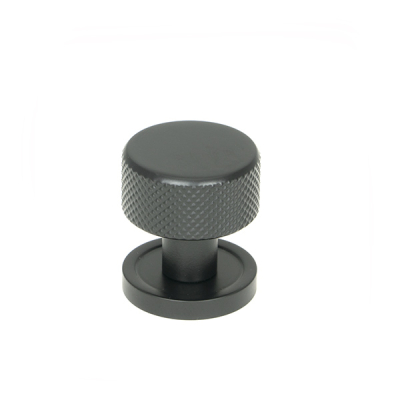 Matt Black 25mm Brompton Cabinet Knob