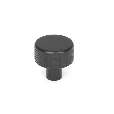 Matt Black 25mm Brompton Cabinet Knob