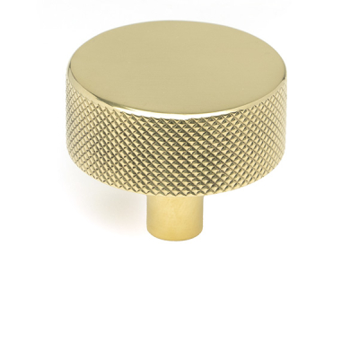 Polished Brass 38mm Brompton Cabinet Knob