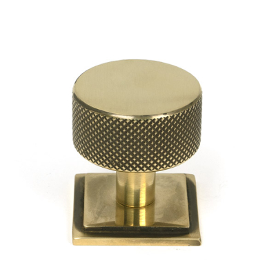 Aged Brass 32mm Brompton Cabinet Knob