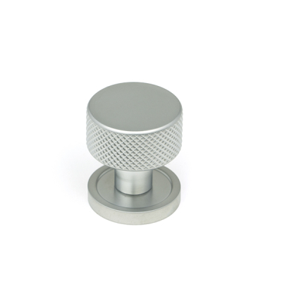 Satin Chrome 25mm Brompton Cabinet Knob