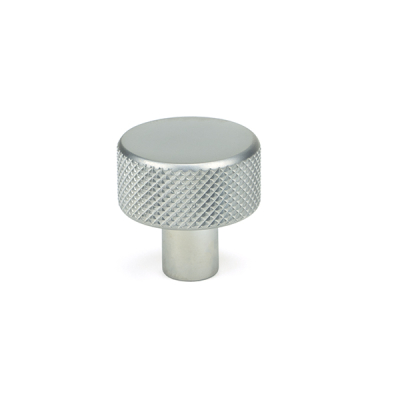 Satin Chrome 25mm Brompton Cabinet Knob