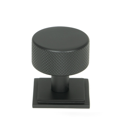 Matt Black 32mm Brompton Cabinet Knob