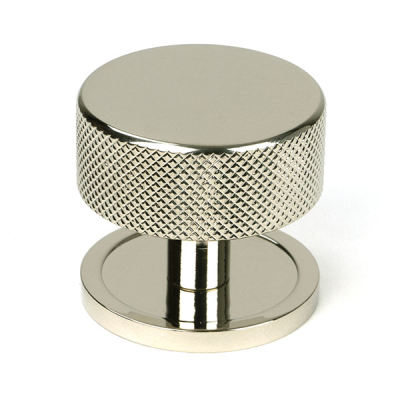Polished Nickel 38mm Brompton Cabinet Knob