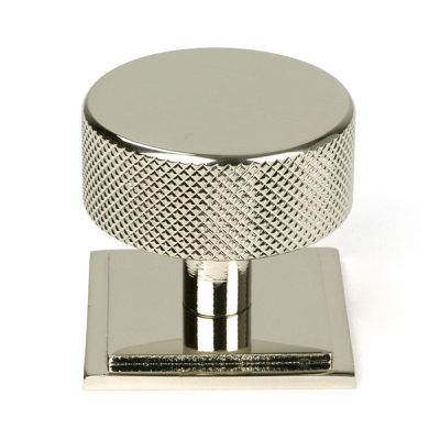 Polished Nickel 38mm Brompton Cabinet Knob