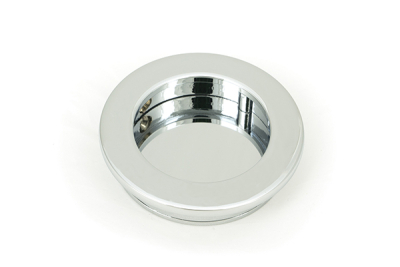 Polished Chrome Plain Round Pull