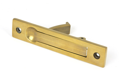 Aged Brass Edge Pull
