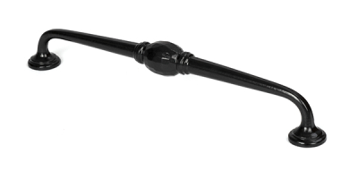 Black Hammered D Handle