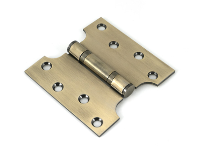 Aged Brass Parliament Hinges SS (pair)