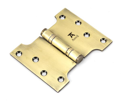Aged Brass Parliament Hinges SS (pair)