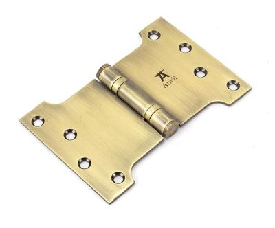 Aged Brass Parliament Hinges SS (pair)