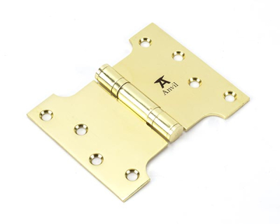 Polished Brass Parliament Hinges SS (pair)