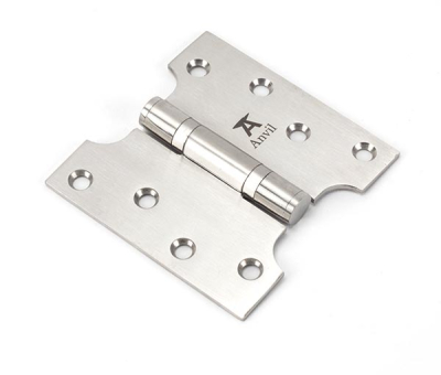 Satin Stainless Steel Parliament Hinges SS (pair)