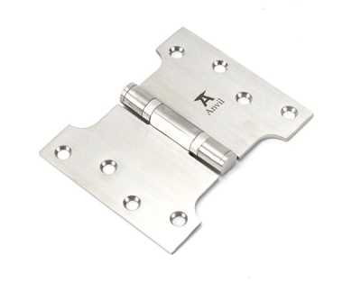 Satin Stainless Steel Parliament Hinges SS (pair)