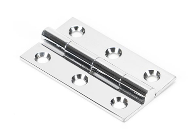 Polished Chrome Butt Hinge (pair)