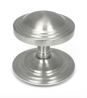 Satin Marine SS (316) Art Deco Centre Door Knob