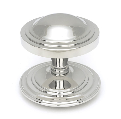 Polished Marine SS (316) Art Deco Centre Door Knob