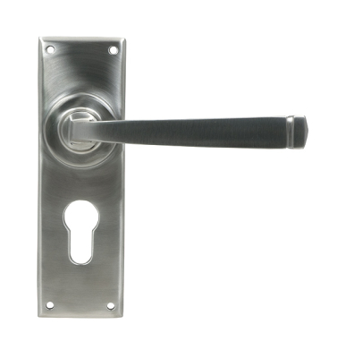 Satin Marine SS (316) Avon Lever Euro Lock Set