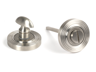 Satin Marine SS (316) Round Thumbturn Set