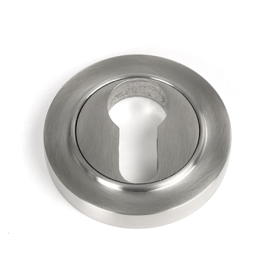 Satin Marine SS (316) Round Euro Escutcheon