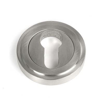Satin Marine SS (316) Round Euro Escutcheon